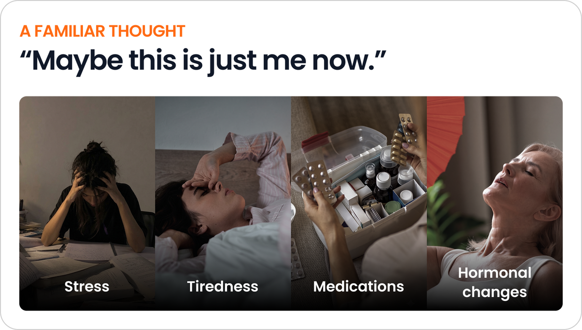 Feeling less desire isn’t always just about getting older.